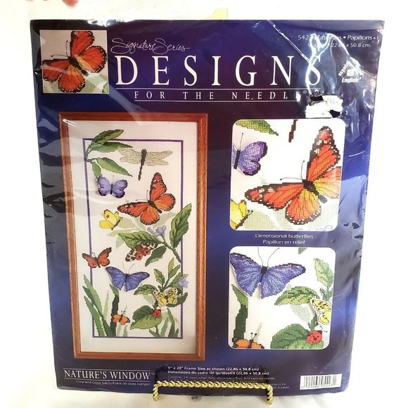 Designs For The Needle Kit ~BUTTERFLIES/PAPILLONS~ - Picture 7 of 7